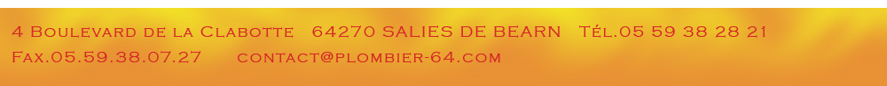 4 boulevard de la clabotte 64270 Salies de Bearn